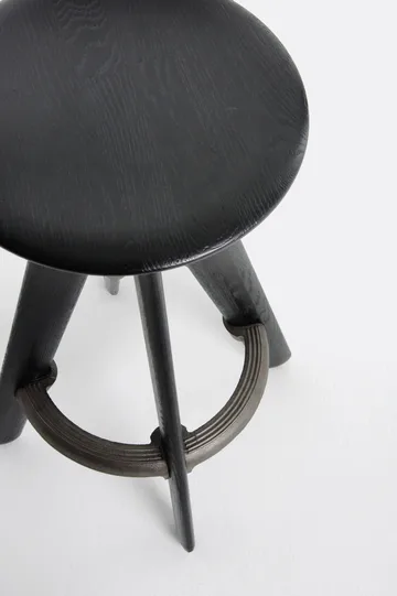 Slab rund barkrakk 76 cm - Black oak - Tom Dixon