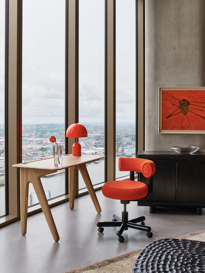 Slab skrivebord, Eik, 120 cm Tom Dixon