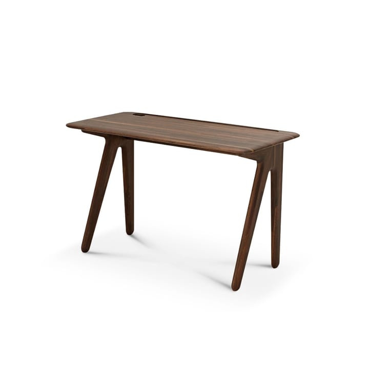 Slab skrivebord - Eik røkt, 120 cm - Tom Dixon