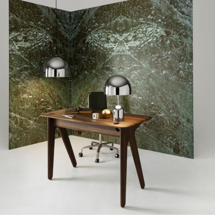 Slab skrivebord, Eik røkt, 120 cm Tom Dixon