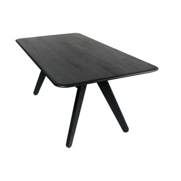 Slab spisebord 96x200 cm - Black oak - Tom Dixon