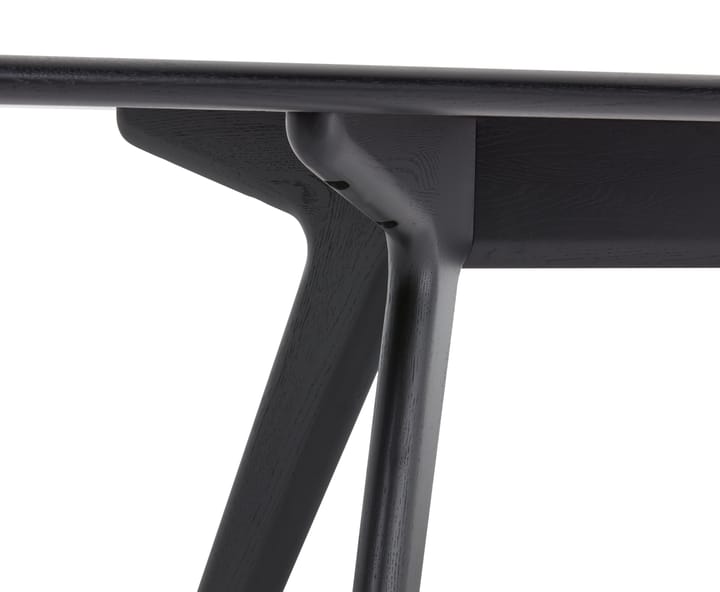 Slab spisebord 96x200 cm, Black oak Tom Dixon