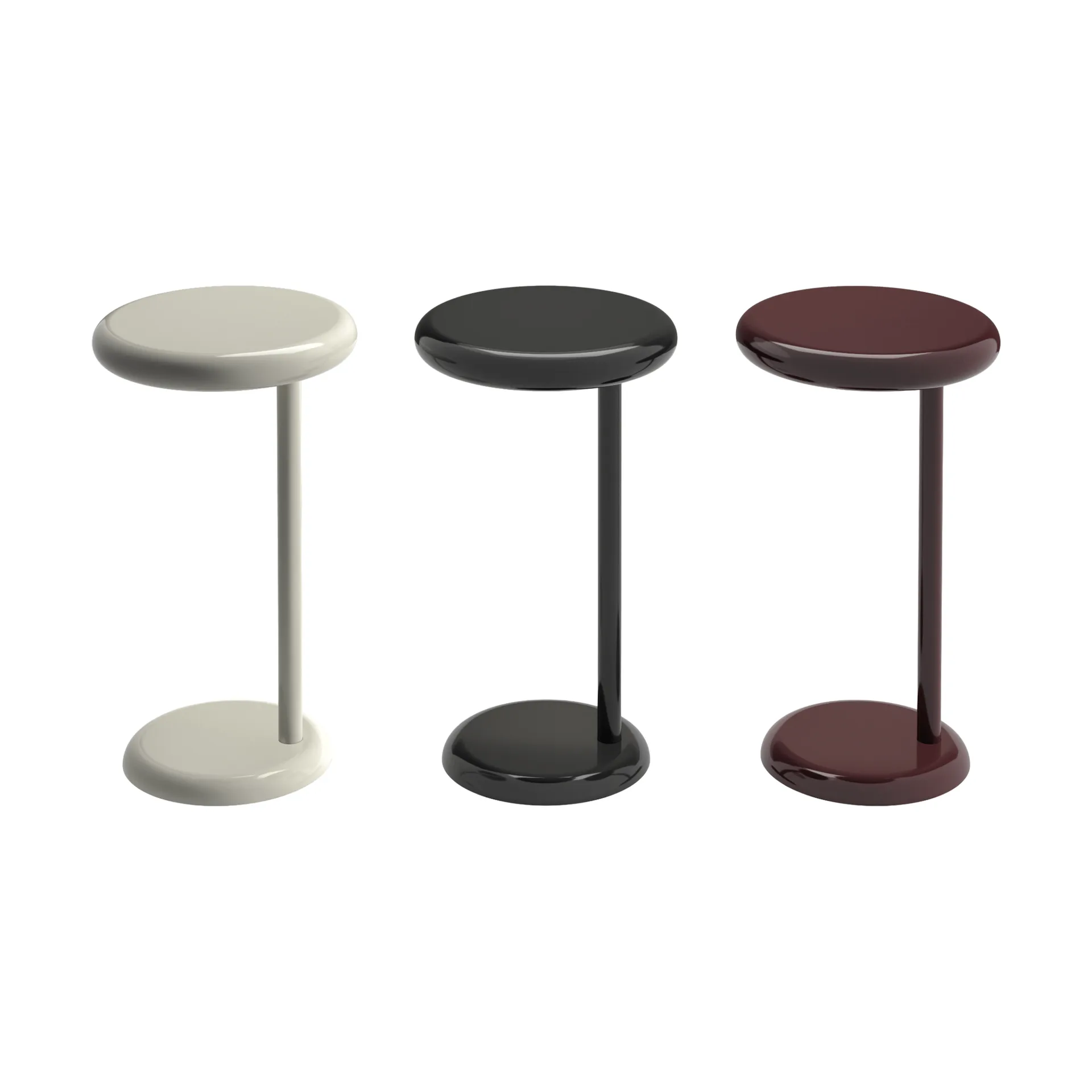 Spot sidebord, Black, Ø35x55 cm Tom Dixon