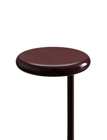 Spot sidebord - Burgundy, Ø55x33 cm - Tom Dixon