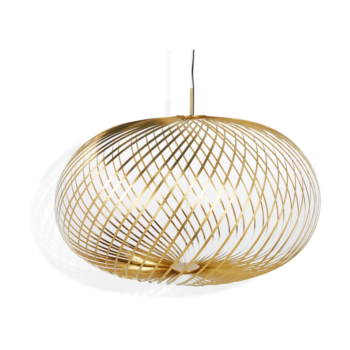 Bilde av Tom Dixon Spring pendel LED brass Large