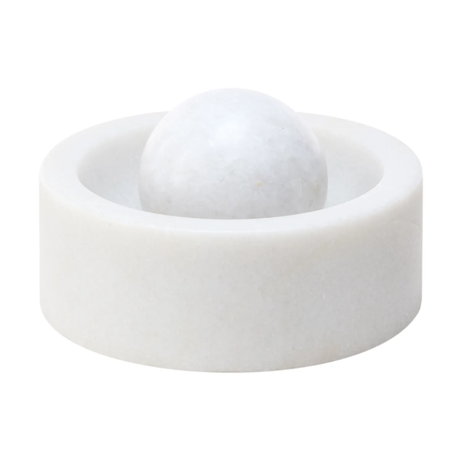 Stone krydderkvern Ø12 cm, White marble Tom Dixon