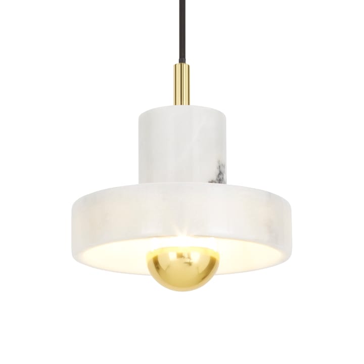 Stone pendel - Hvit marmor - Tom Dixon