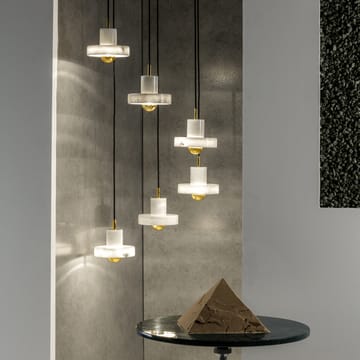 Stone pendel - Hvit marmor - Tom Dixon