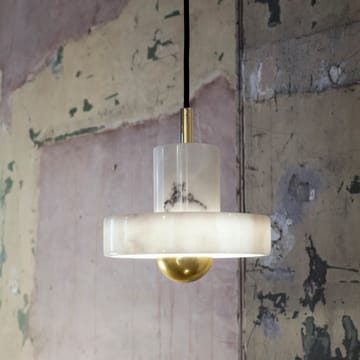 Stone pendel - Hvit marmor - Tom Dixon