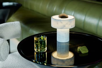 Stone Portable LED bordlampe 28 cm - Marble-gold - Tom Dixon