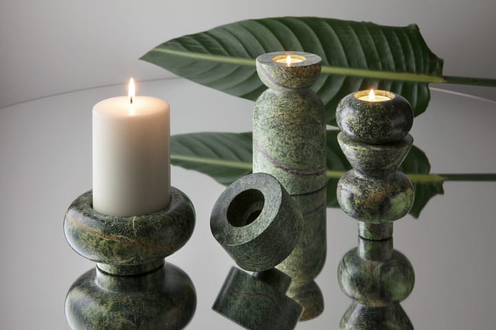 Stone Stacking lysestake 5 deler, Grønn Tom Dixon