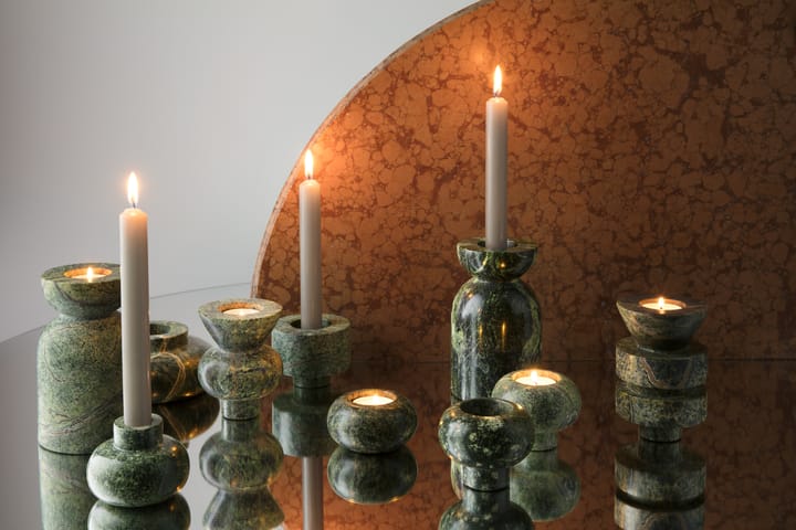 Stone Stacking lysestake 5 deler, Grønn Tom Dixon