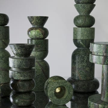Stone Stacking lysestake 5 deler - Grønn - Tom Dixon