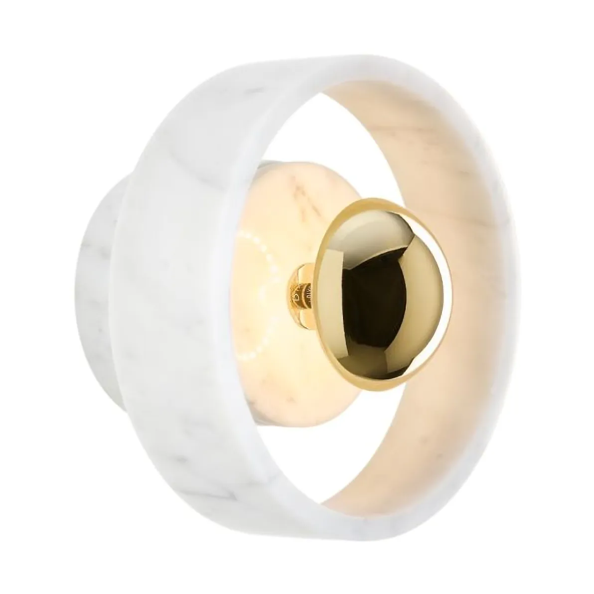 Stone Wall vegglampe, White marble Tom Dixon