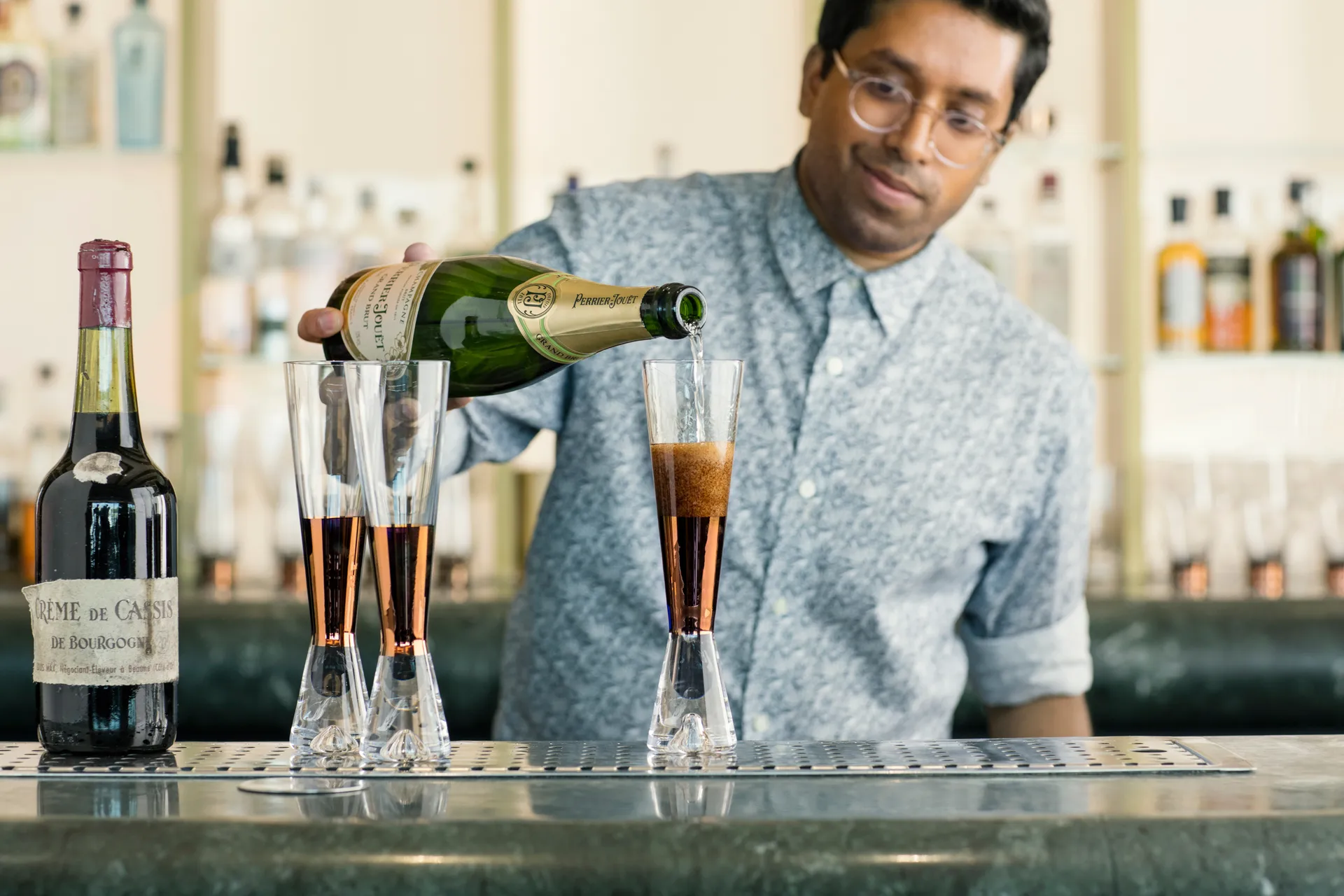 Tank champagneglass 2-stk, Kopper Tom Dixon