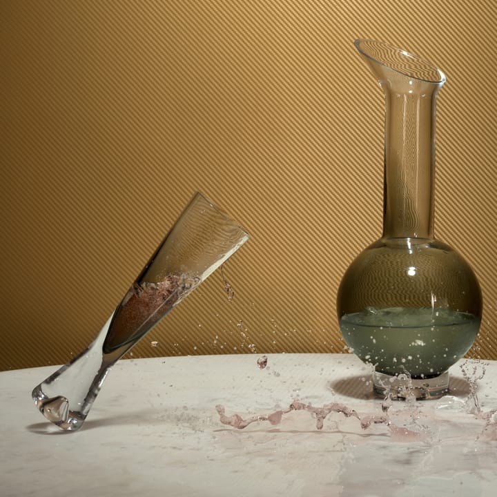 Tank champagneglass 2-stk, Svart Tom Dixon