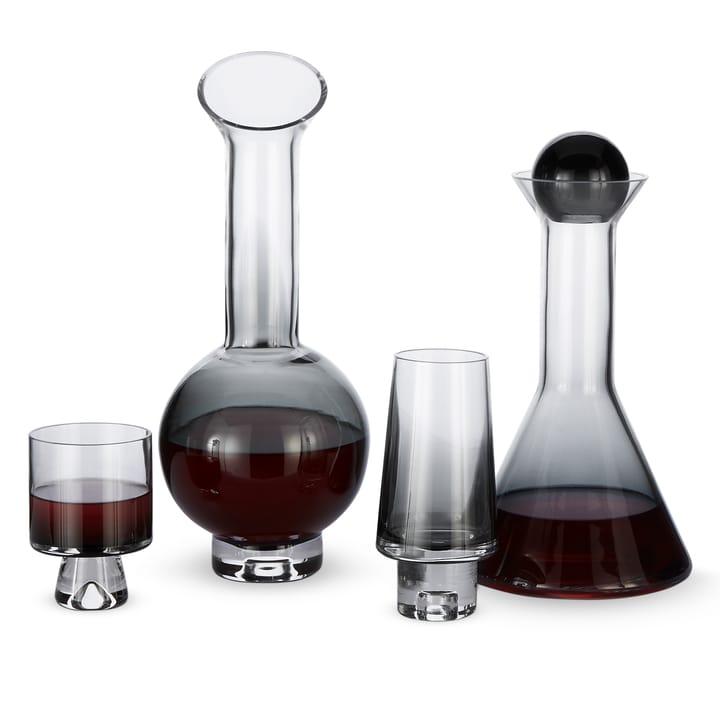Tank drikkeglass høye 2-stk, Svart Tom Dixon