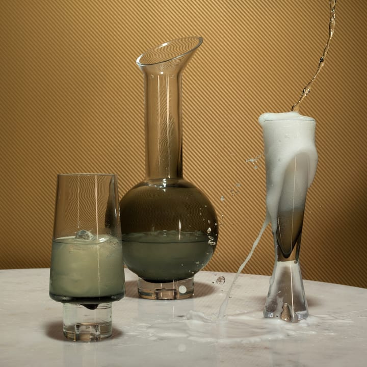 Tank drikkeglass høye 2-stk, Svart Tom Dixon
