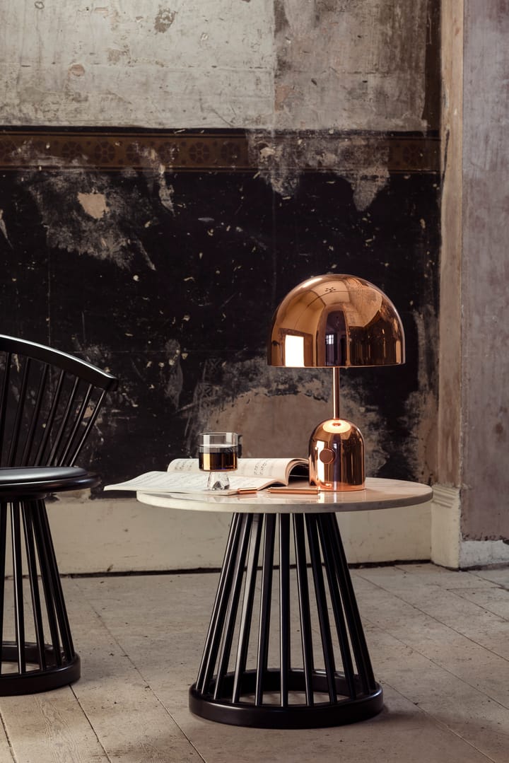 Tank Low Ball drikkeglass 24 cl 2-pakning, Clear-copper Tom Dixon