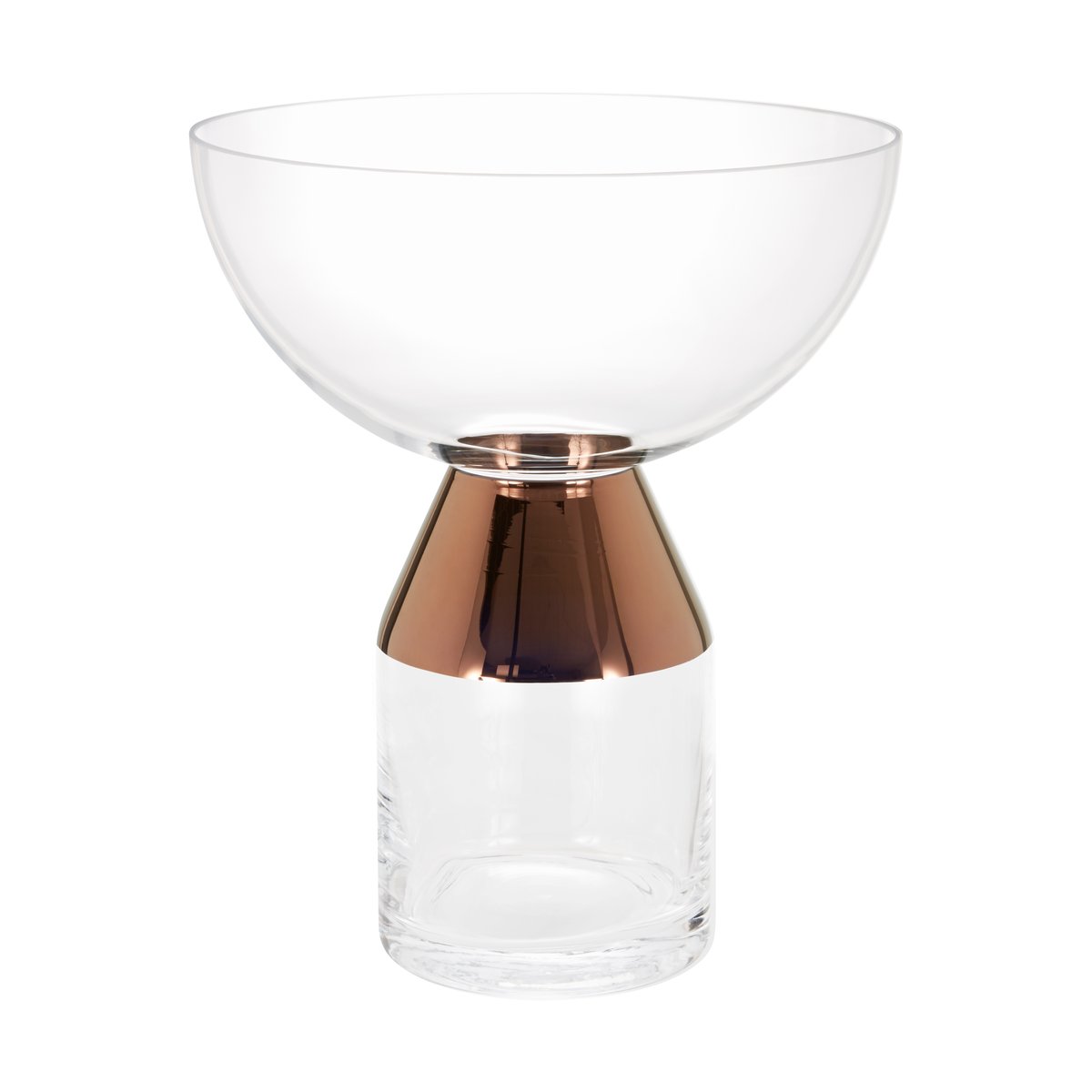 Bilde av Tom Dixon Tank vase large 36 cm Clear-copper