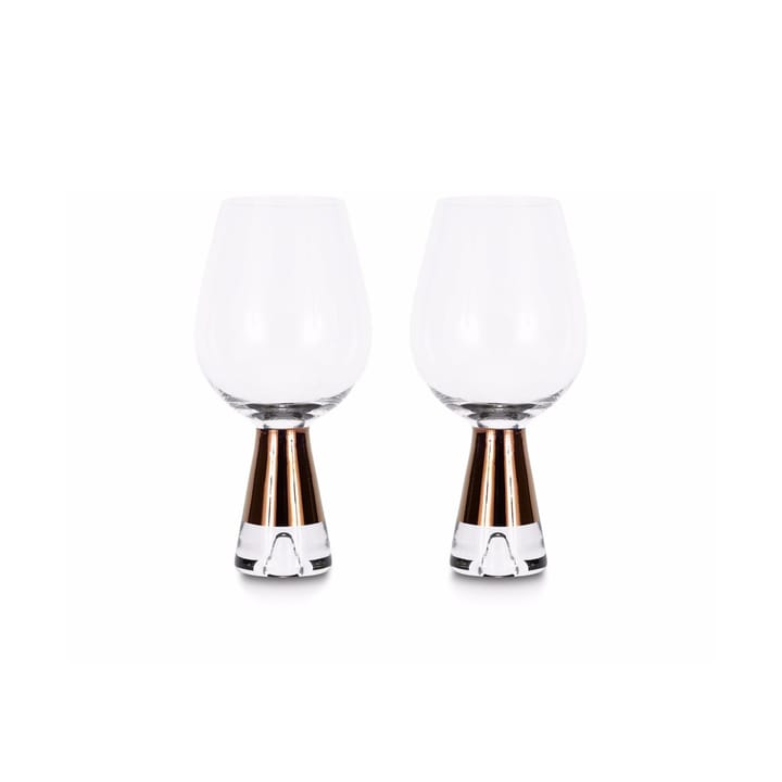 Tank vinglass 2-stk - Kopper - Tom Dixon