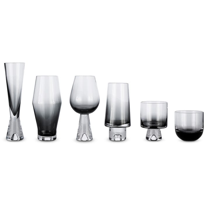 Tank vinglass 2-stk, Svart Tom Dixon