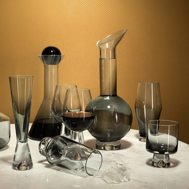 Tank vinglass 2-stk, Svart Tom Dixon