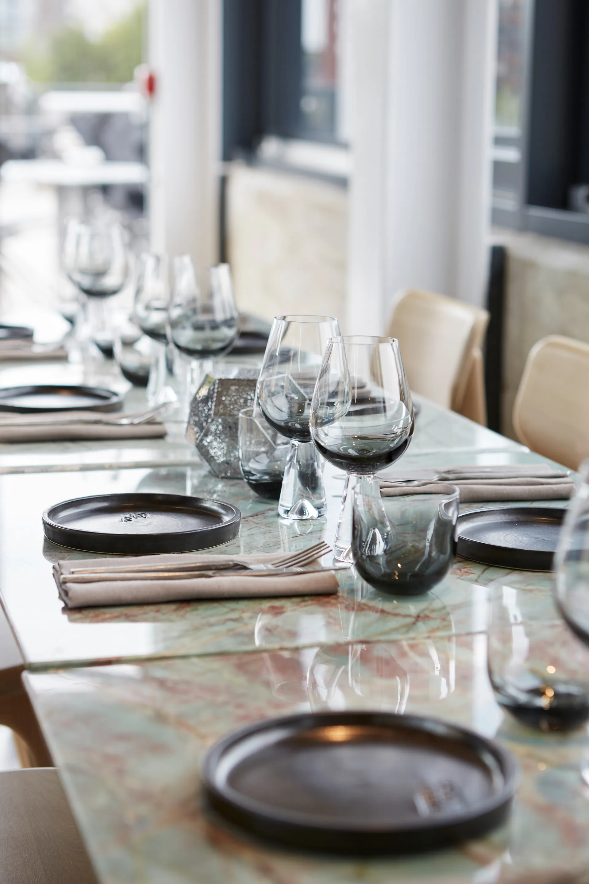 Tank whiskeyglass 2-stk, Svart Tom Dixon