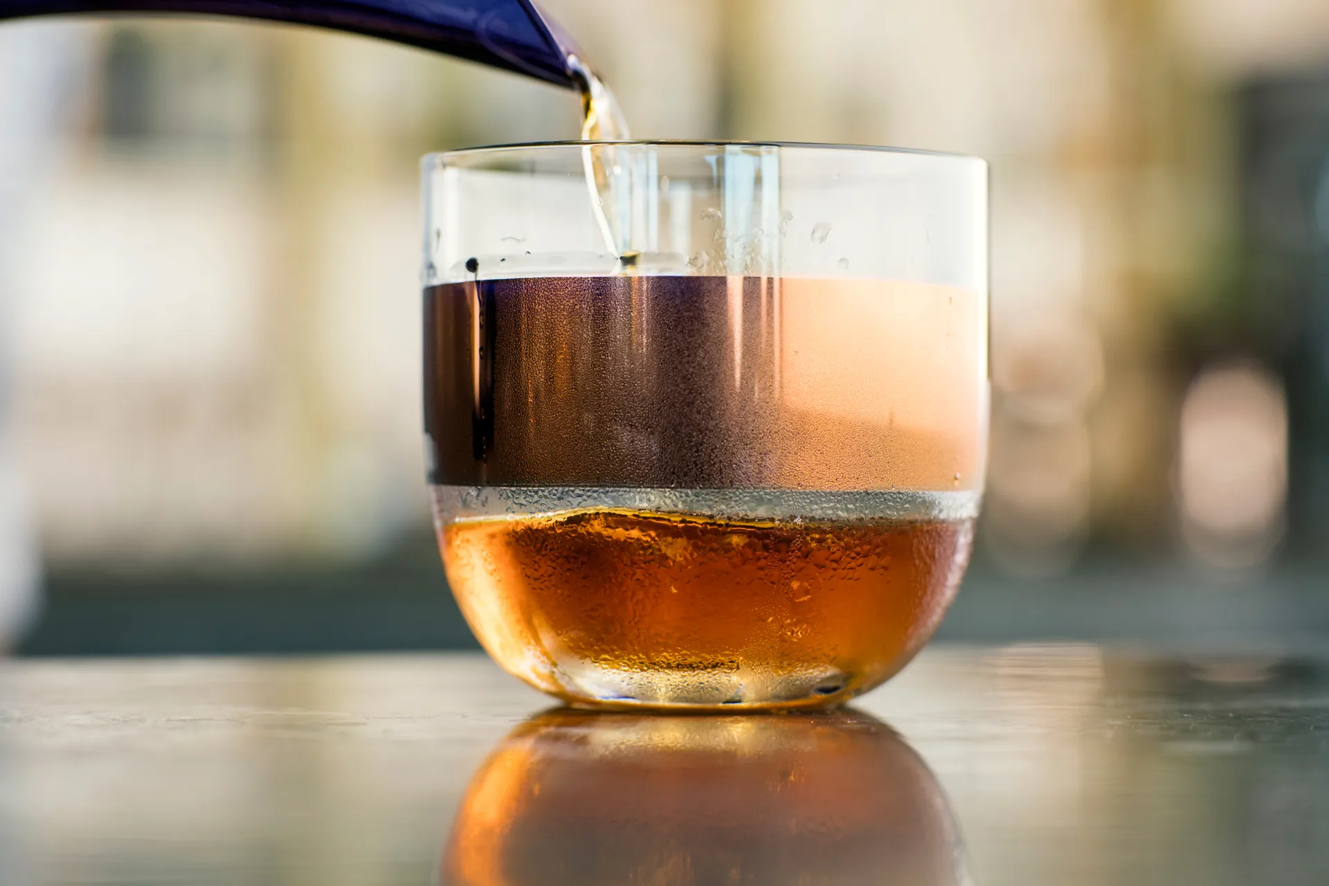 Tank whiskyglass 30 cl 2-pack, Clear-copper Tom Dixon