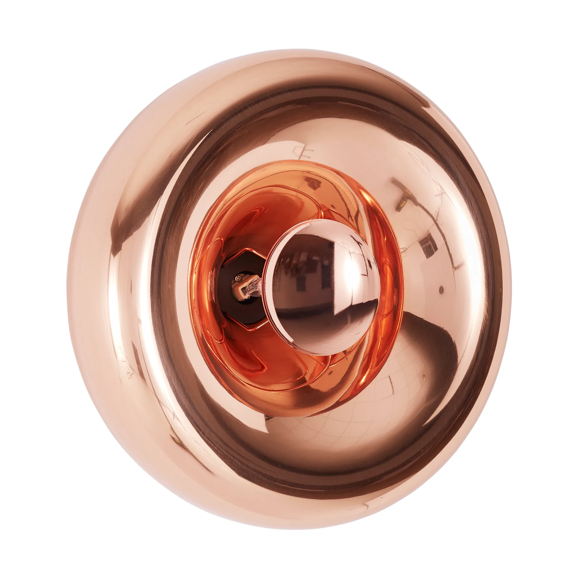 Void Surface vegglampe LED Ø30 cm, Copper Tom Dixon