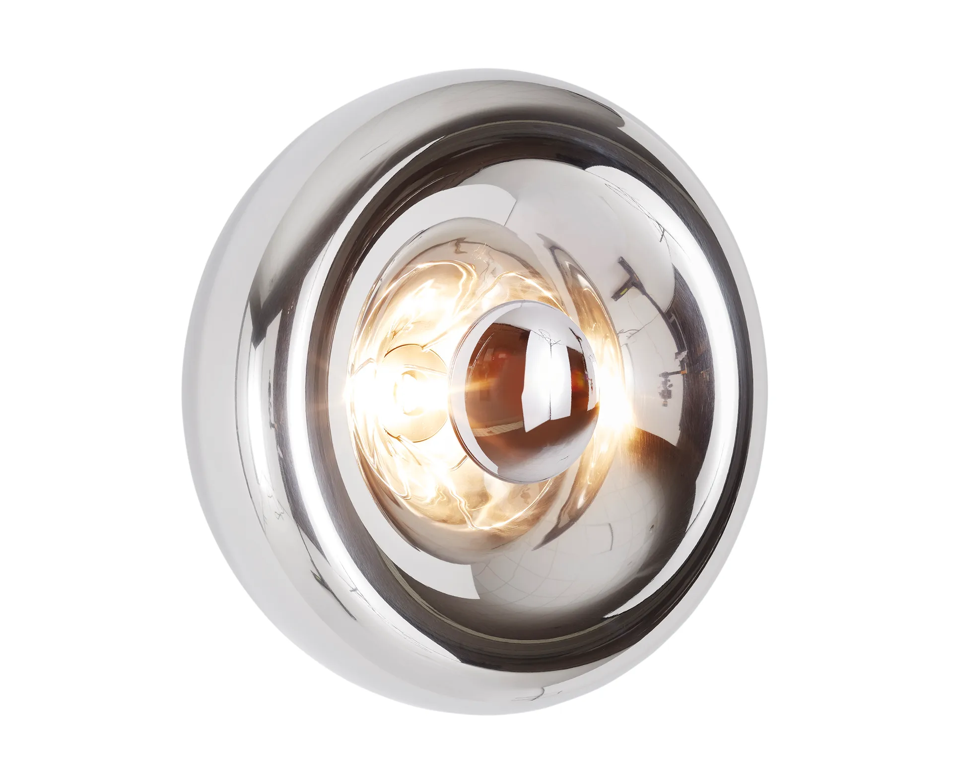 Void Surface vegglampe LED Ø30 cm, Stainless steel Tom Dixon