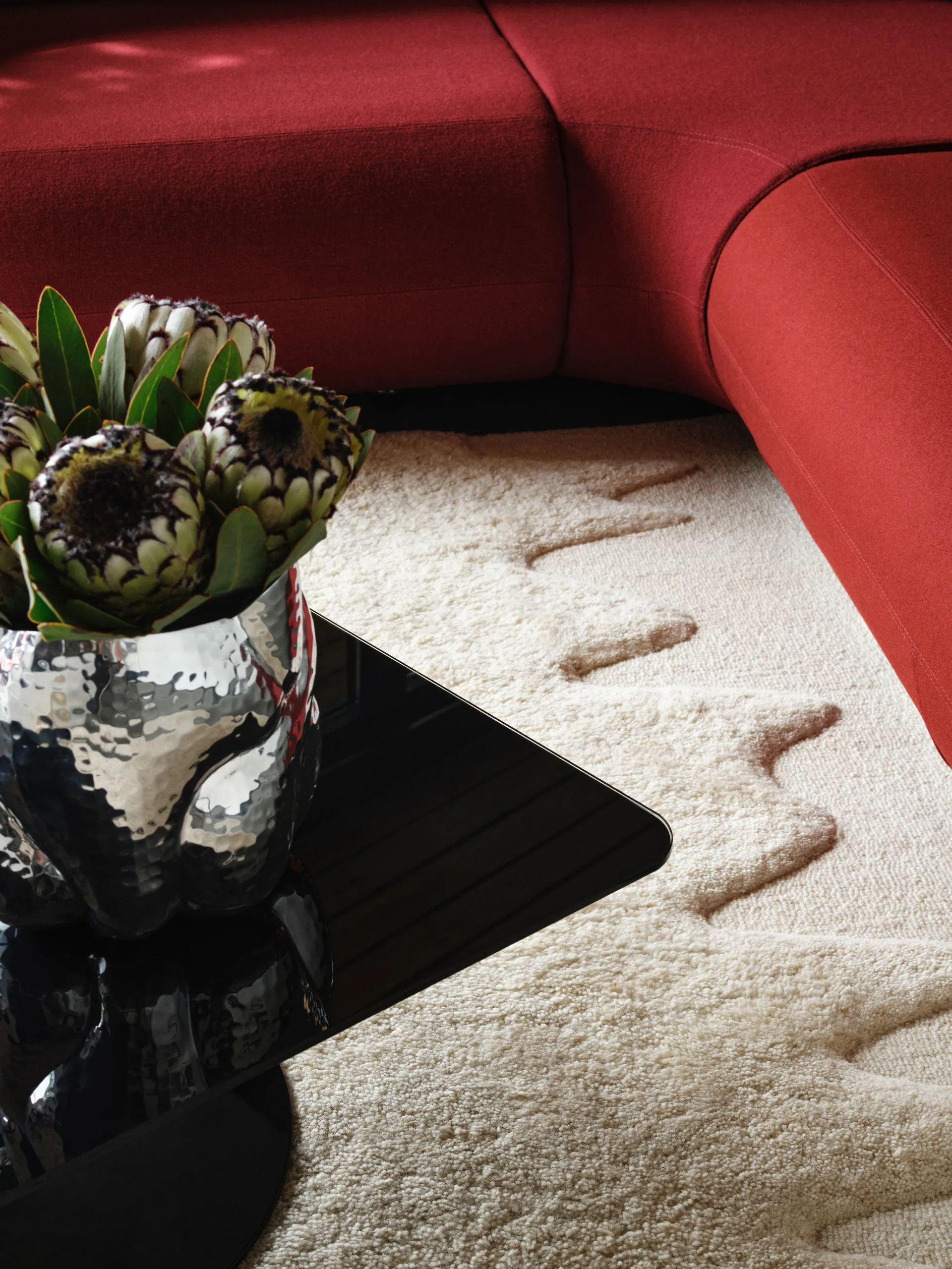 Wobble gulvteppe, Natural, 170x240 cm Tom Dixon