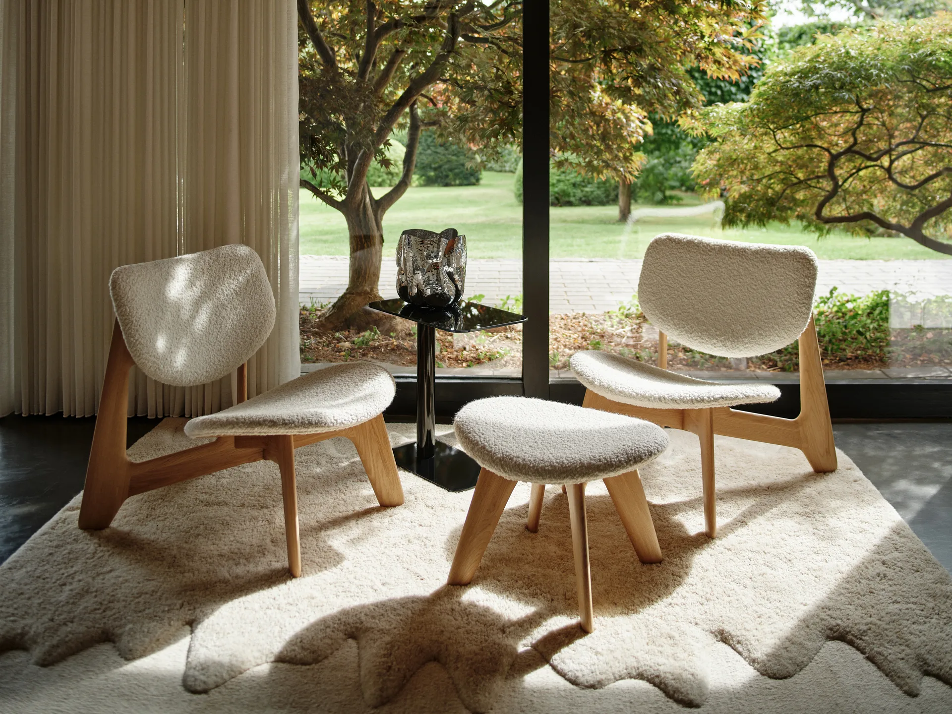 Wobble gulvteppe, Natural, 200x300 cm Tom Dixon