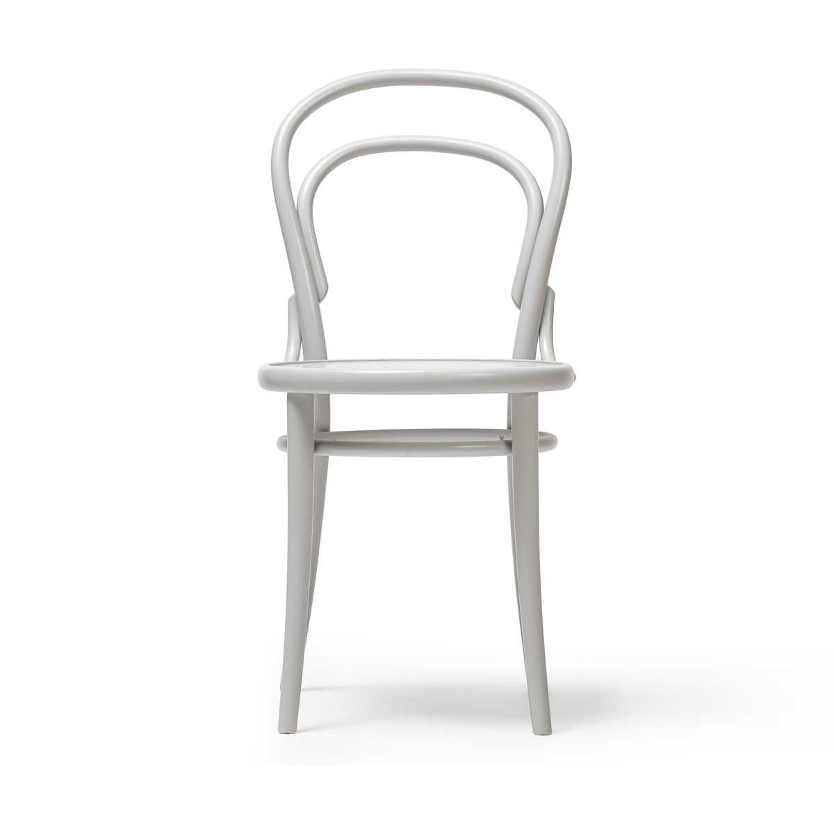 TON Ton no.14 stol Hvitbeiset B20-New Finérsete