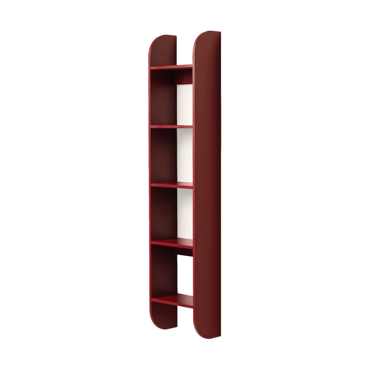 Flaneaur vegghylle 27x128 cm - Burgundy - TÔNN furniture