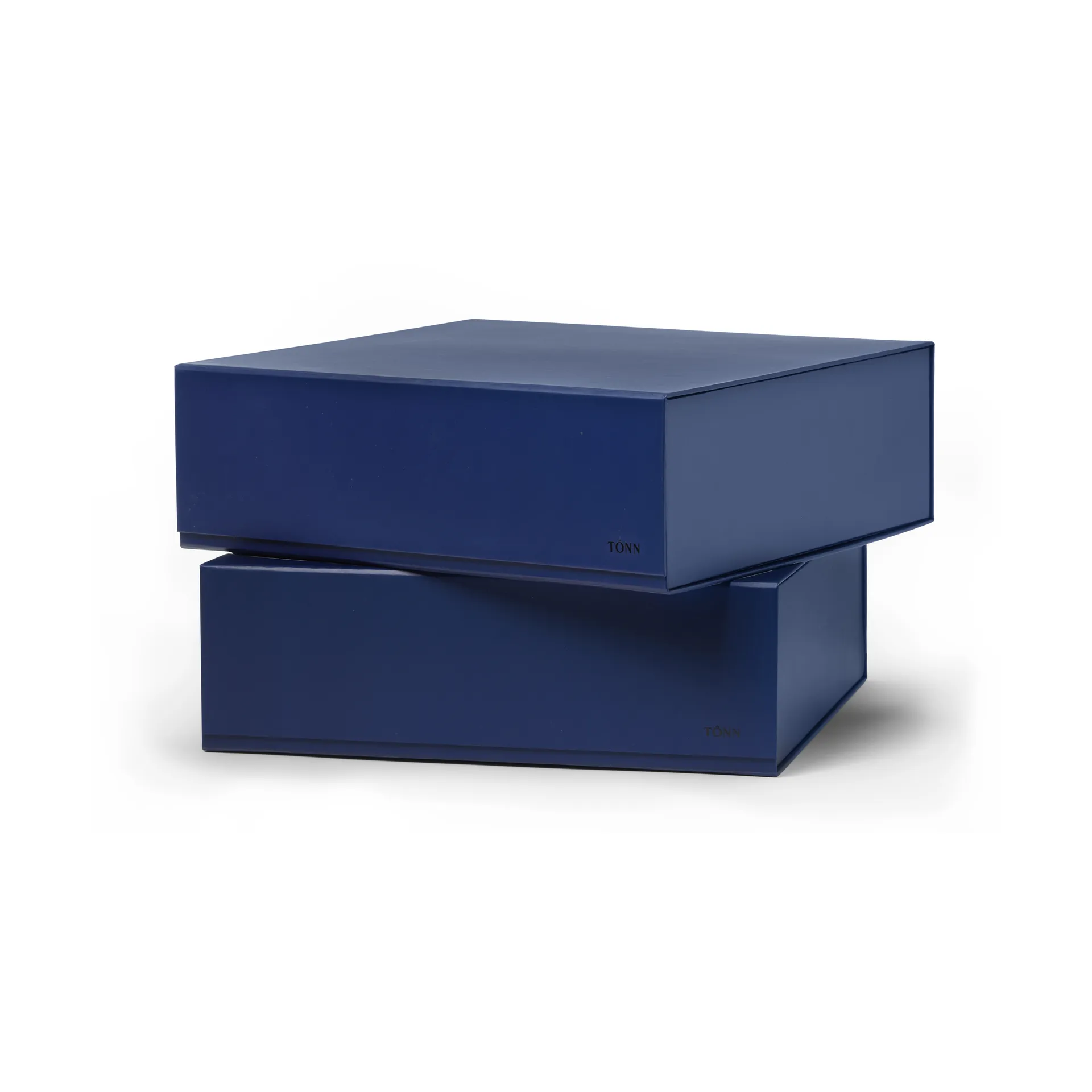 Pac box oppbevaringsboks, Midnight blue, large 32,5x10,5x30 cm, 2‑pakning TÔNN furniture