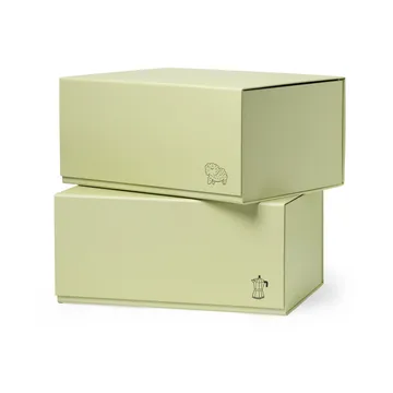 Pac box oppbevaringsboks - TÔNN x MAJASBOK Elderflower green, 2‑pakning - TÔNN furniture