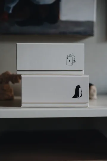 Pac box oppbevaringsboks - TÔNN x MAJASBOK Off-white, 2‑pakning - TÔNN furniture