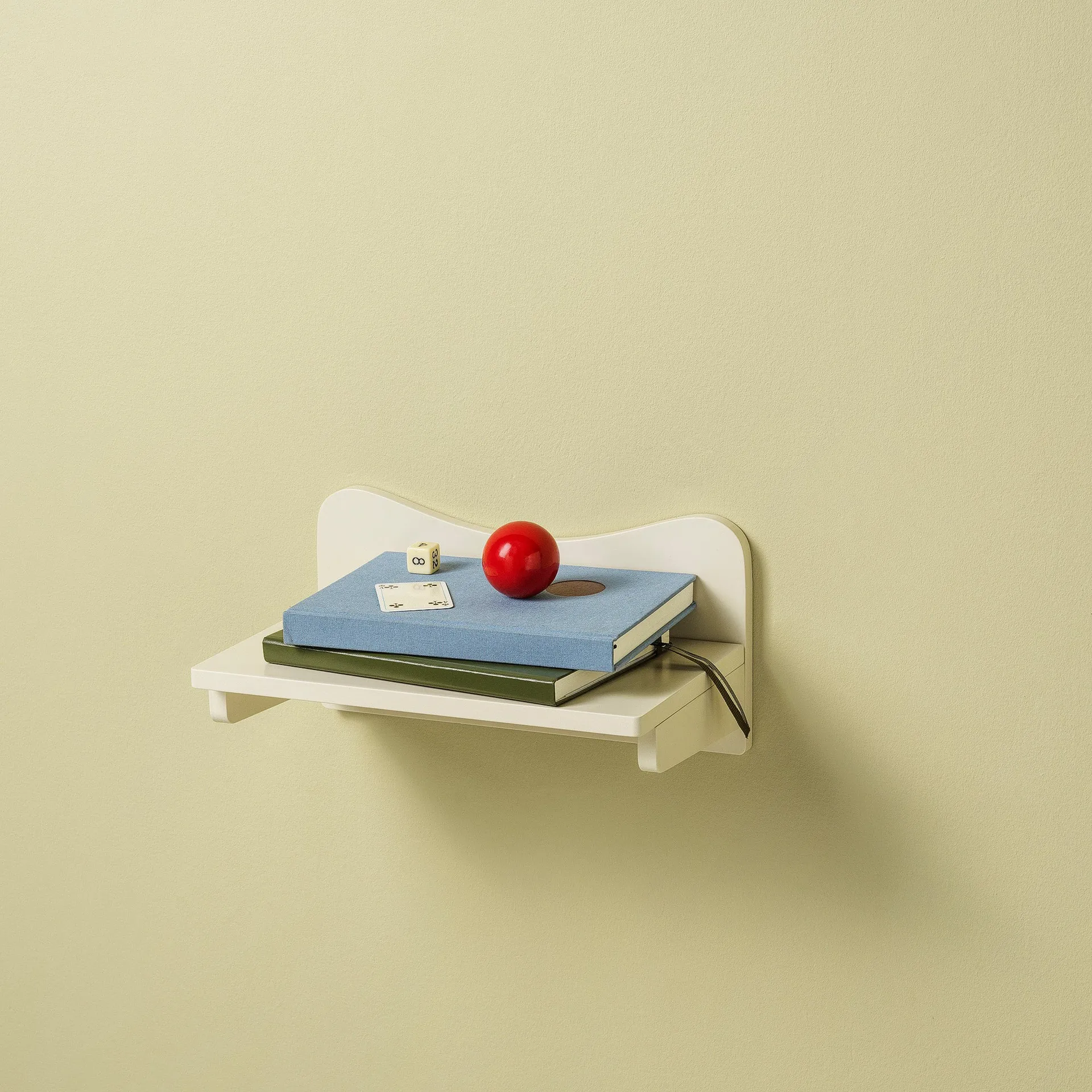 Patsy vegghylle 15x30 cm, Off-white TÔNN furniture