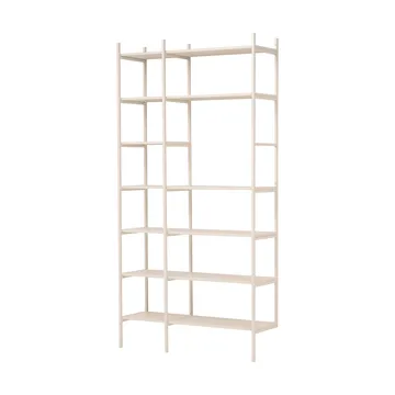 Portal bokhylle 123 cm - Off-white - undefined - TÔNN furniture