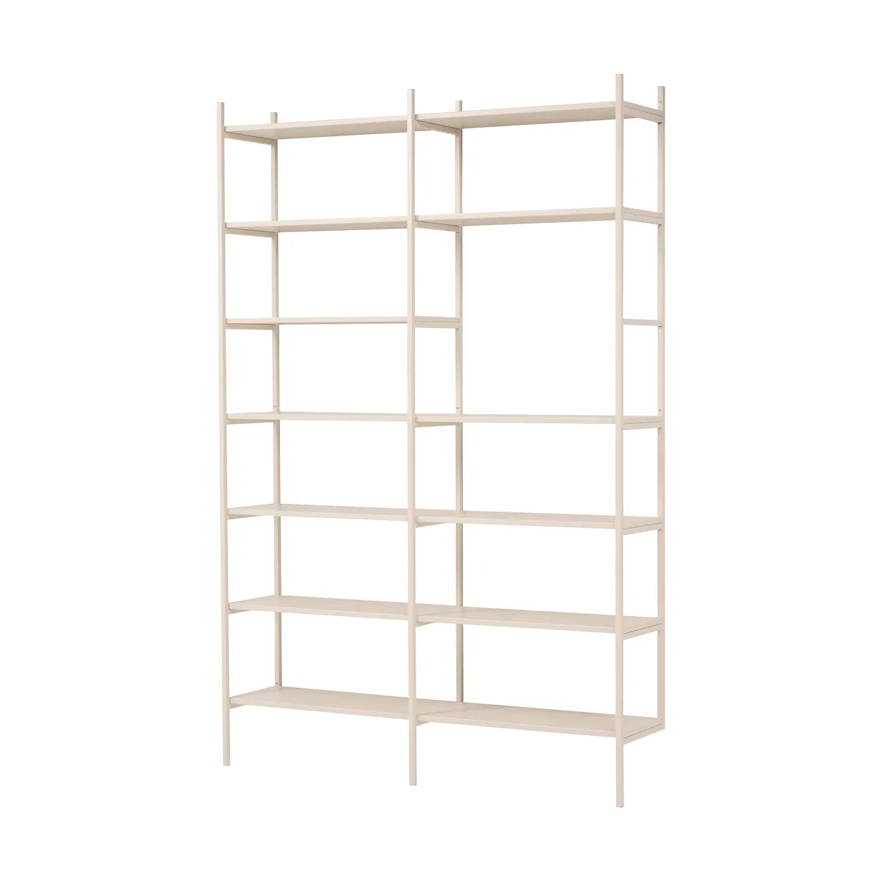 TÔNN furniture Portal bokhylle 158 cm - Off-white | Skandinavisk Design | Hvit