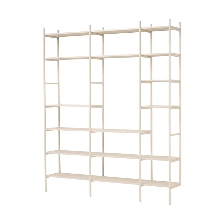 Portal bokhylle 201 cm - Off-white - TÔNN furniture