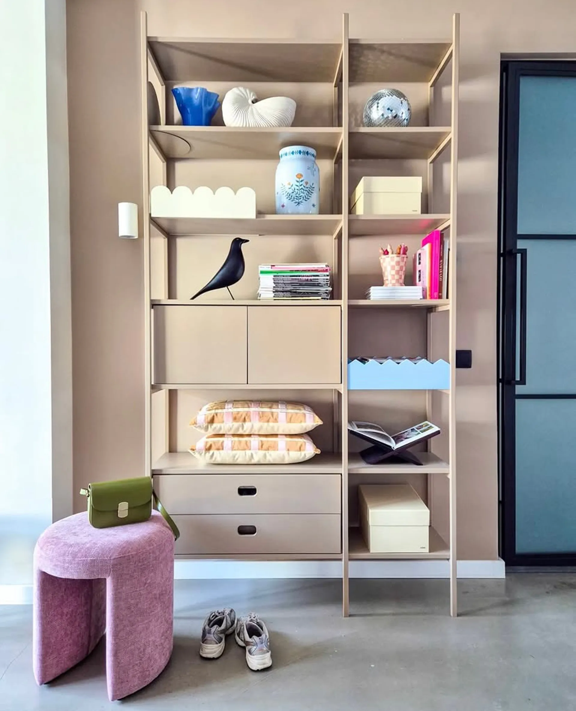Portal bokhylle, Camel, 123 cm TÔNN furniture
