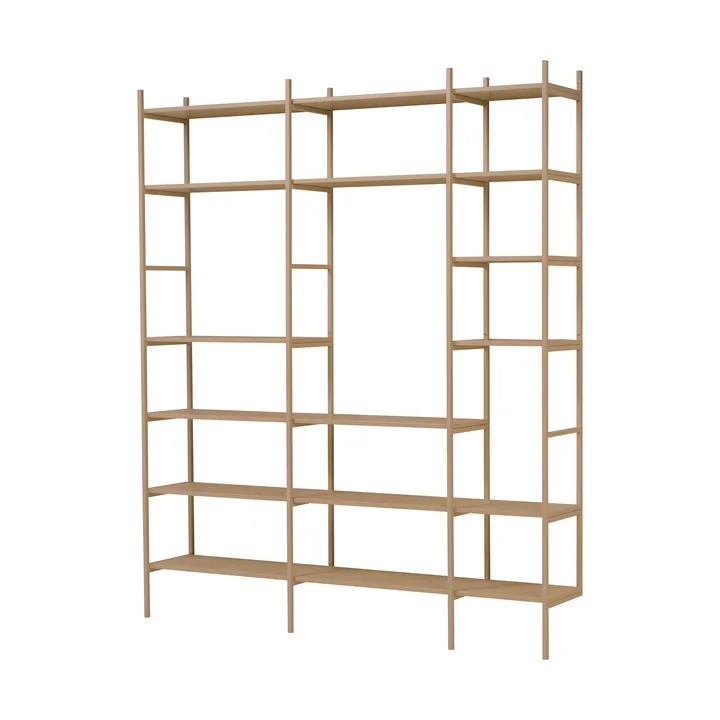 Portal bokhylle, Camel, 201 cm - TÔNN furniture