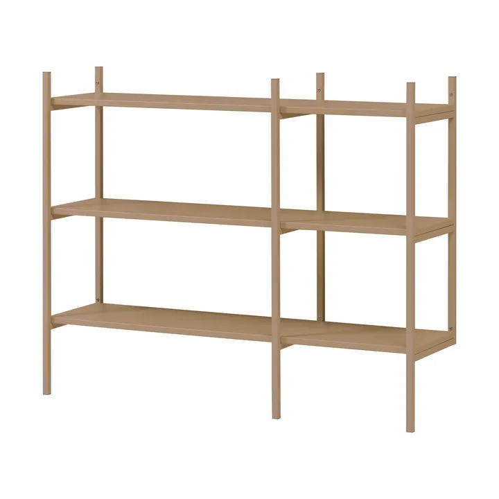 Portal bokhylle small, Camel, 123 cm - TÔNN furniture