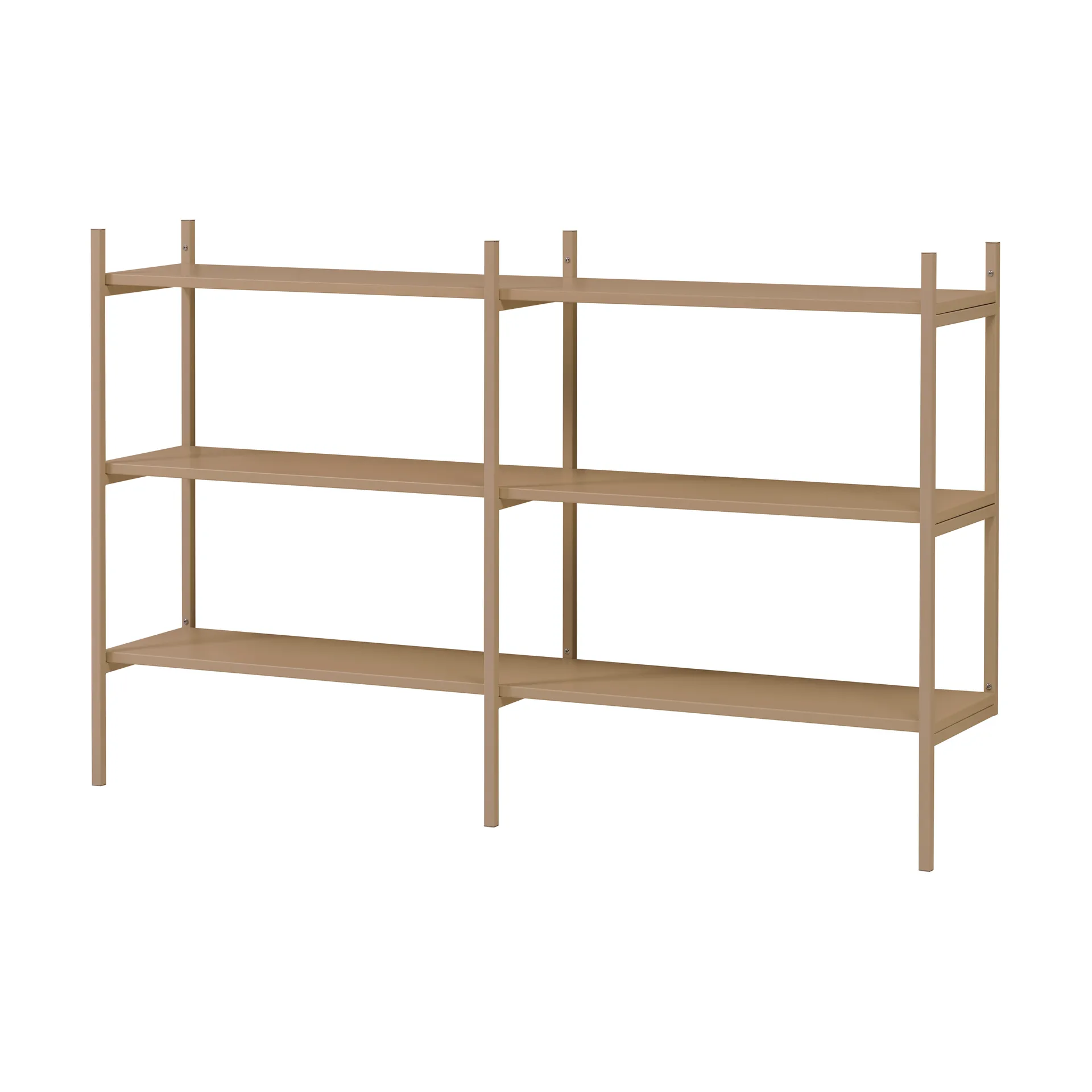 Portal bokhylle small, Camel, 158 cm TÔNN furniture