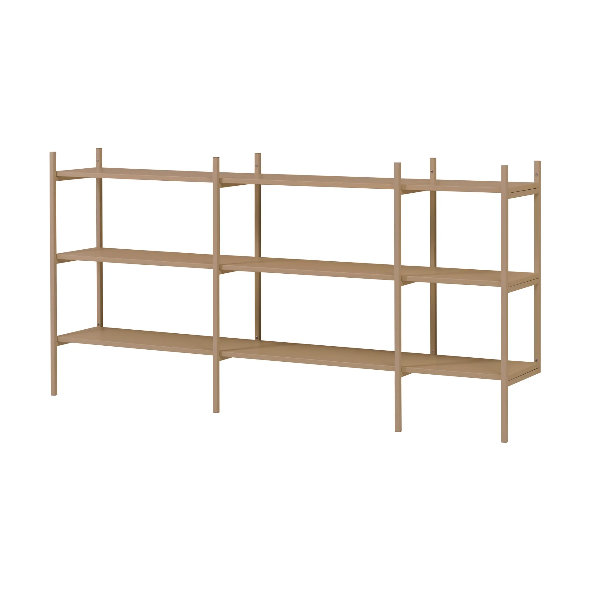 Portal bokhylle small, Camel, 201 cm TÔNN furniture