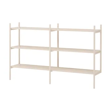 Portal bokhylle small, Off white, 158 cm - TÔNN furniture