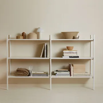 Portal bokhylle small, Off white, 158 cm - TÔNN furniture