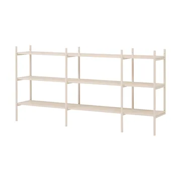 Portal bokhylle small, Off white, 201 cm - TÔNN furniture